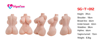 Sophie Silicone Sex Doll Torso - Sigafun