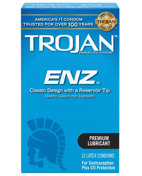 Trojan Enz Lubricated Condoms Paradise Marketing