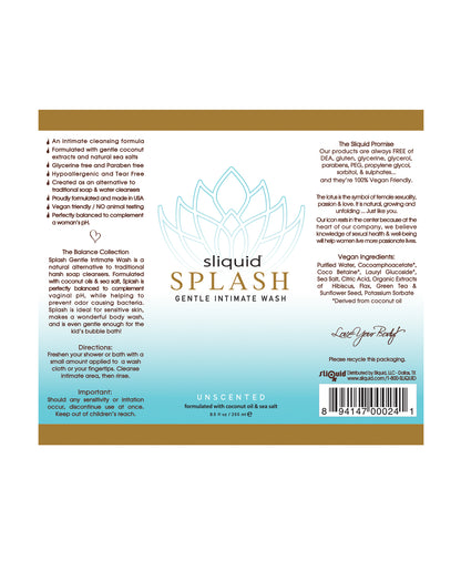 Sliquid Splash Feminine Wash Sliquid LLC