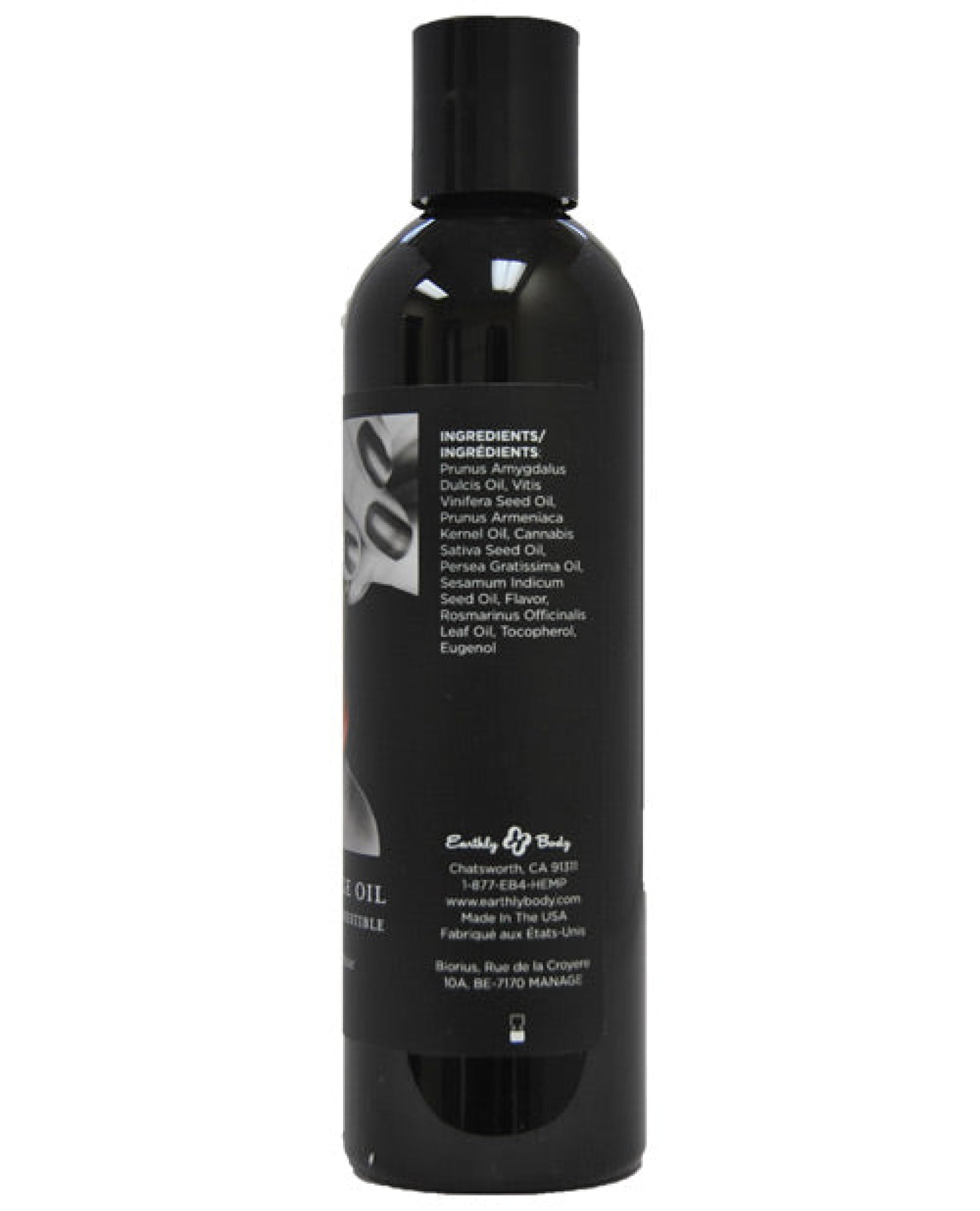 Earthly Body Hemp Edible Massage Oil Earthly Body