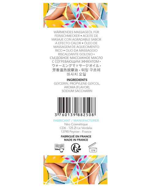 Exsens Of Paris Warming Massage Oil Technic/néo Cosmetique