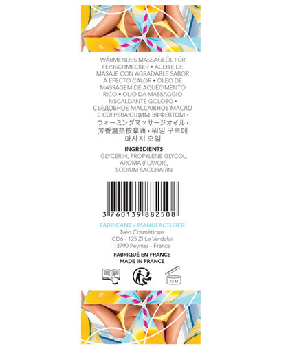 Exsens Of Paris Warming Massage Oil Technic/néo Cosmetique