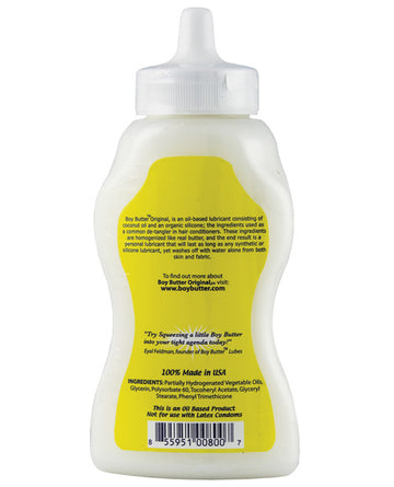 Boy Butter Churn Style - 9 oz Squeeze Bottle Boy Butter Lubes LLC