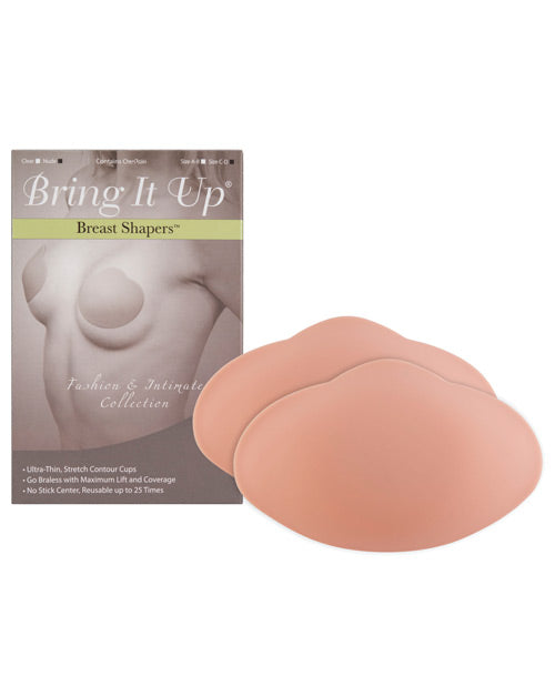 Bring it Up Breast Shapers - Nude C/D Cup 25 or More Uses Bring It Up