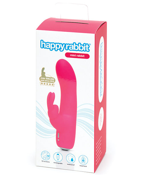 Happy Rabbit Mini Rabbit Rechargeable - Pink Lovehoney C/o Wow Tech