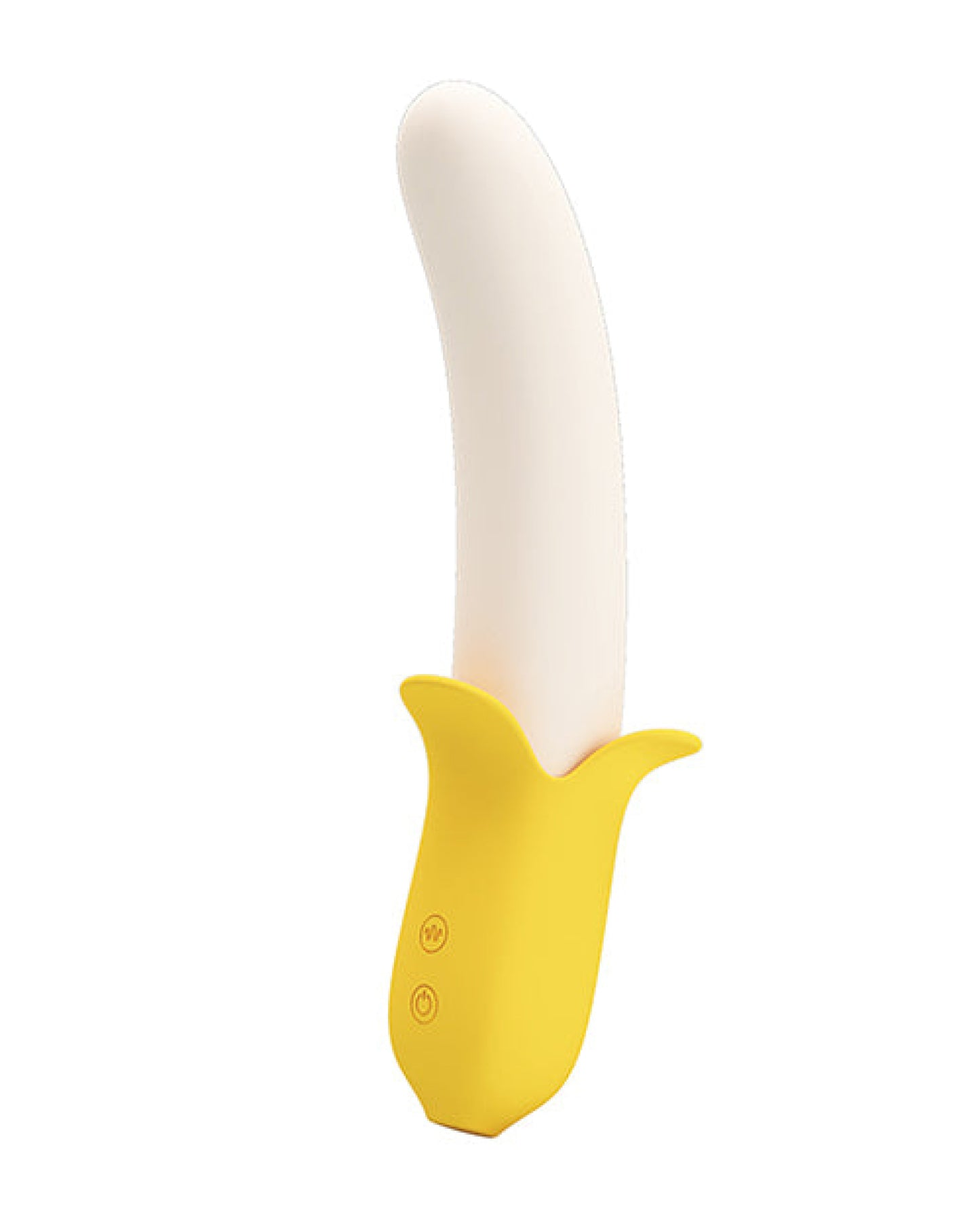 Pretty Love Banana Geek Thrusting Vibrator - Yellow Pretty Love