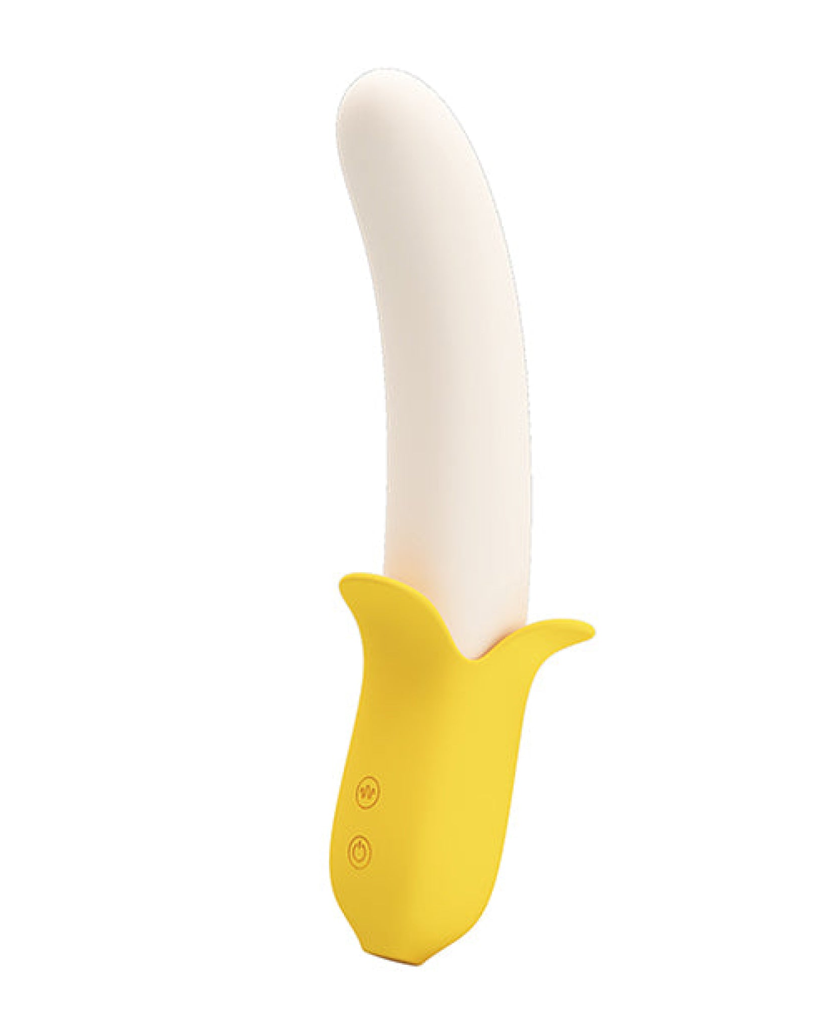 Pretty Love Banana Geek Thrusting Vibrator - Yellow Pretty Love