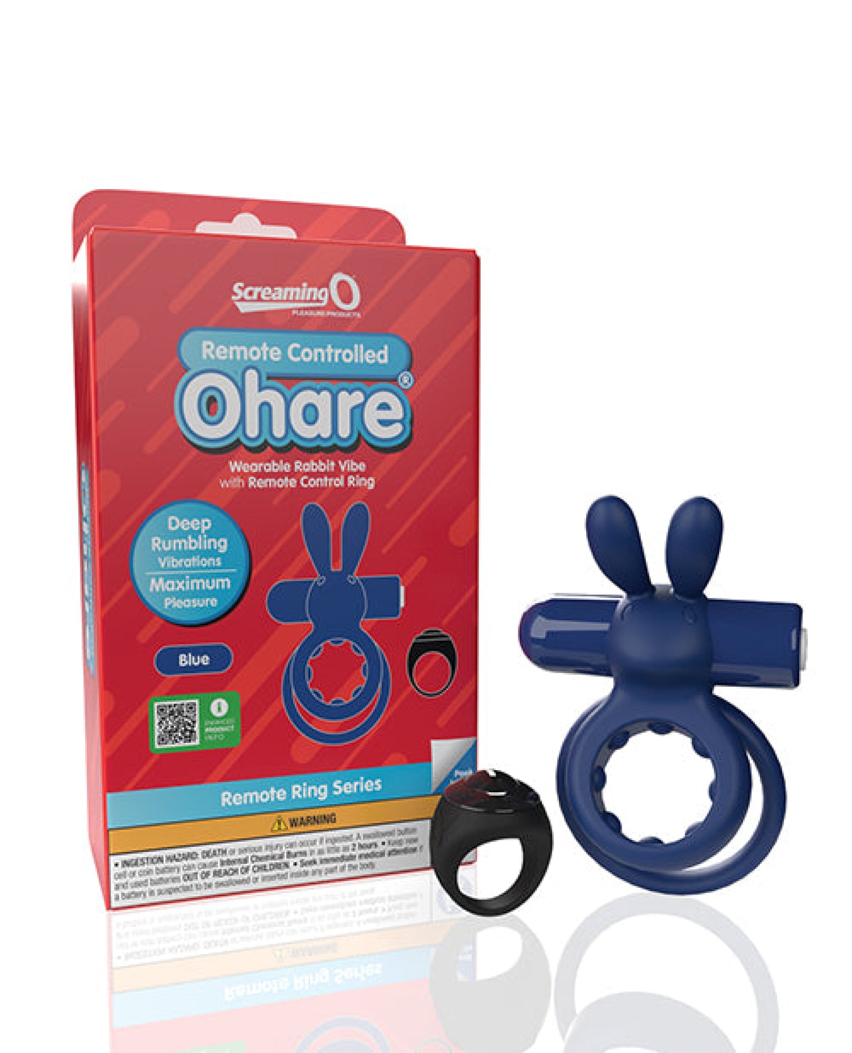 Screaming O Ohare Remote Controlled Vibrating Ring Bushman Products