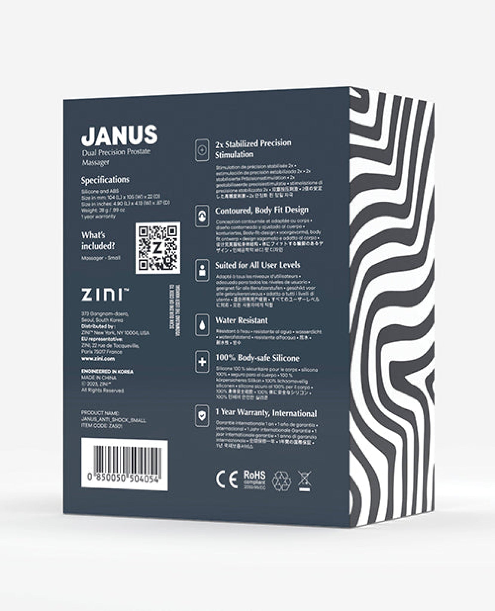 Zini Janus Anti Shock - Black Bswish