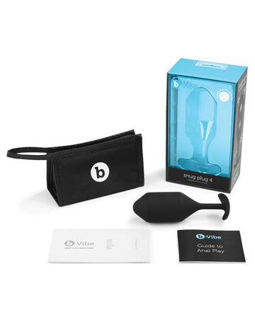B-vibe Weighted Snug Plug 4 - 257 G Cotr INC