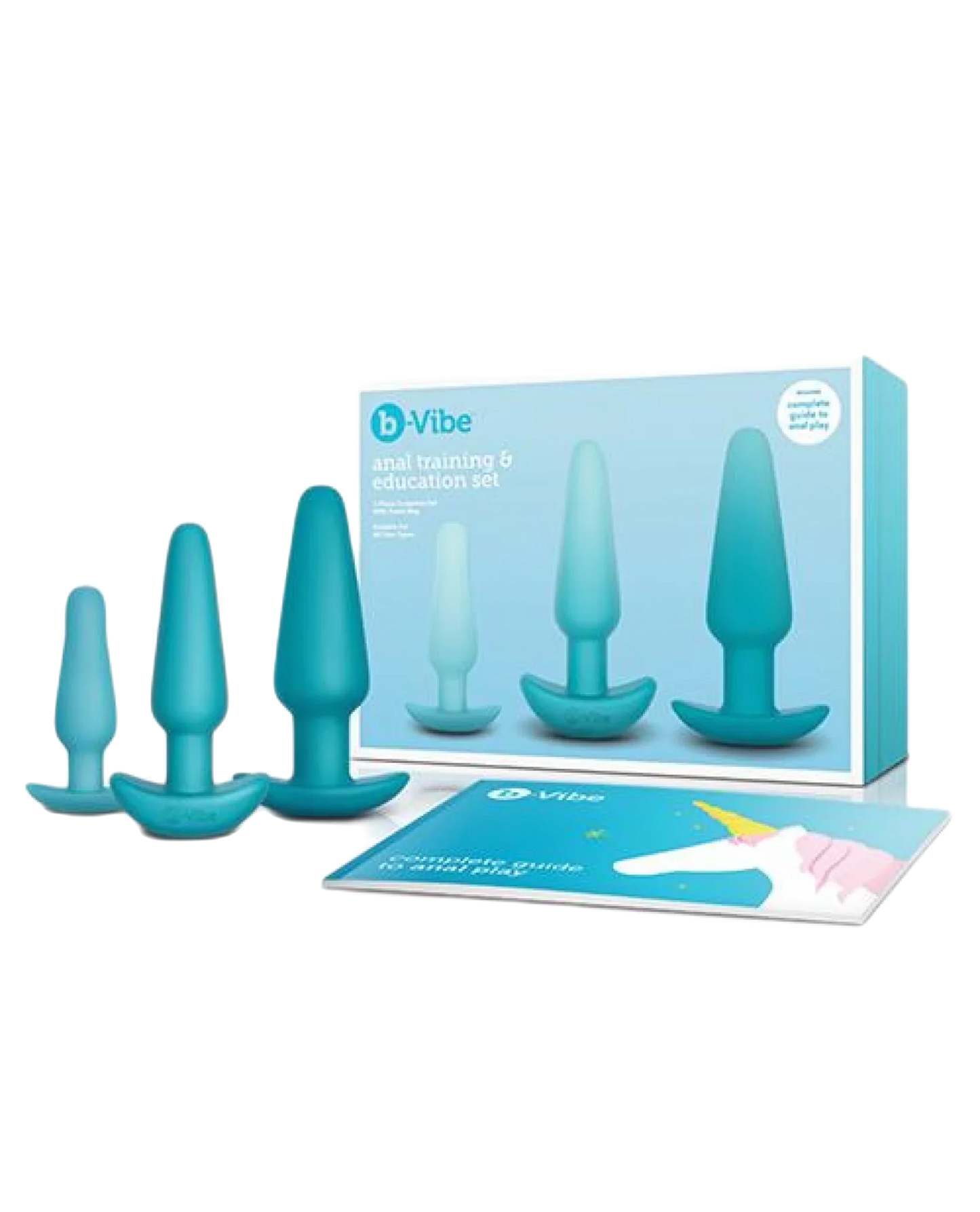 B-vibe Anal Education Set - Teal B-vibe
