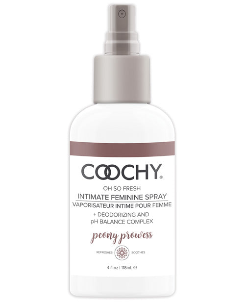 COOCHY Feel Fresh Intimate Spray - 4 oz Peony Prowess Classic Brands