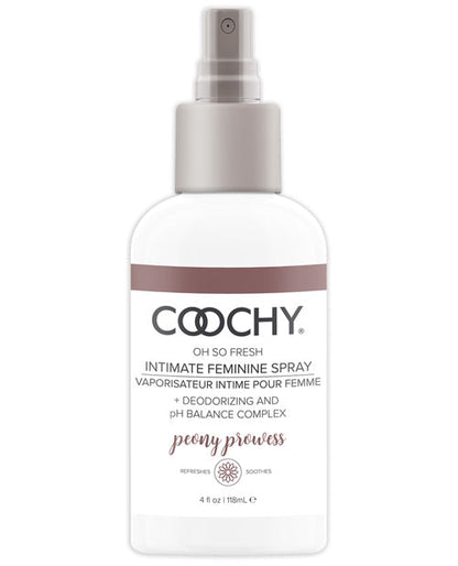 COOCHY Feel Fresh Intimate Spray - 4 oz Peony Prowess Classic Brands