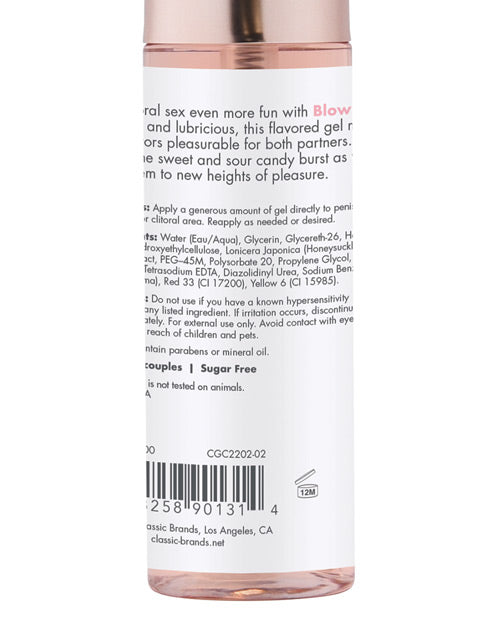 Cgc Blow Me Oral Sex Gel - 2 Oz Classic Brands