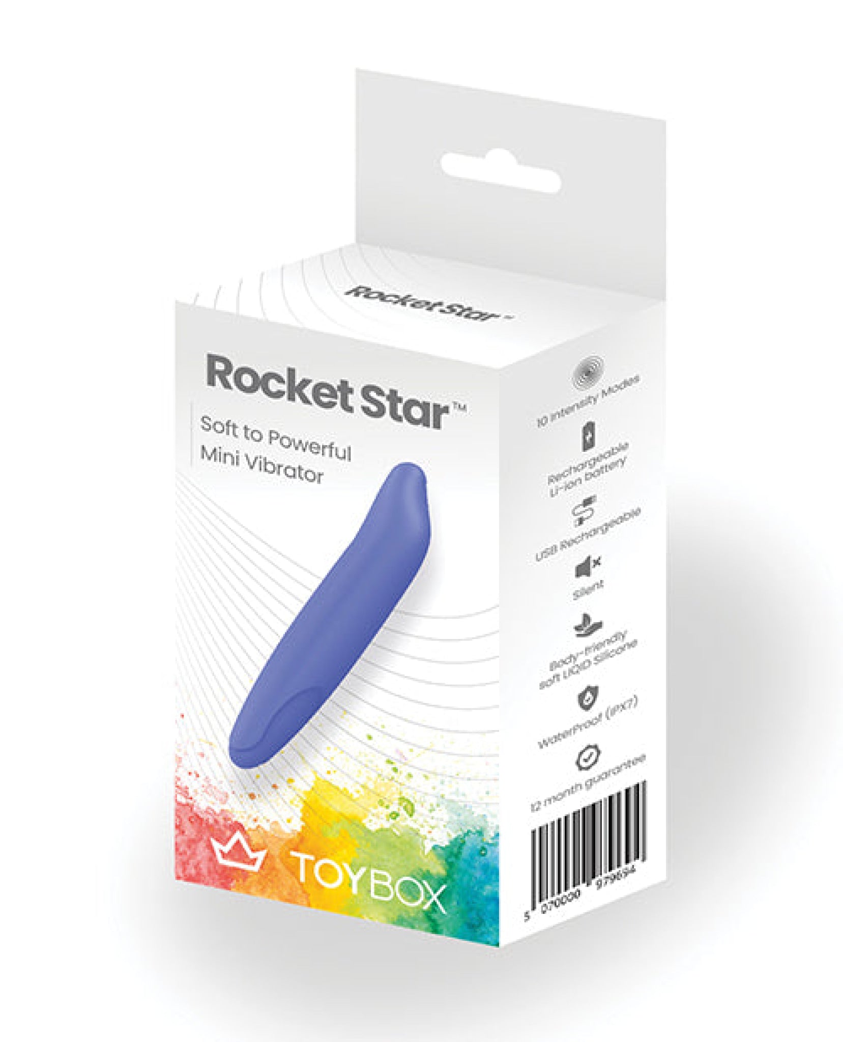 ToyBox Rocket Star Mini Bullet Vibrator California Fantasies