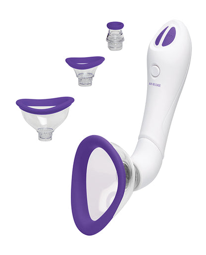Bloom Intimate Body Automatic Vibrating Rechargeable Pump Doc Johnson