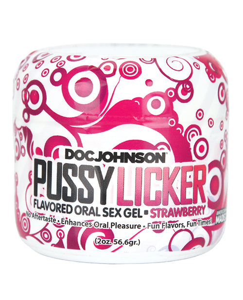 Pussy Licker - 2 oz Strawberry Doc Johnson