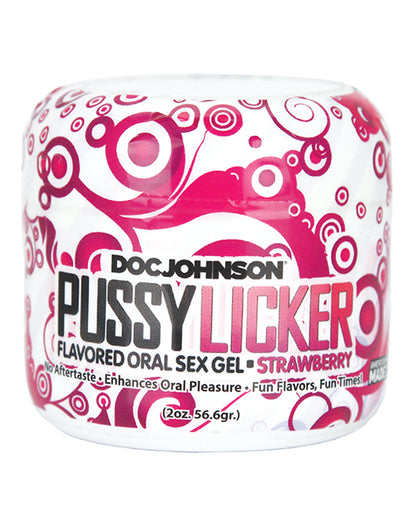 Pussy Licker - 2 oz Strawberry Doc Johnson