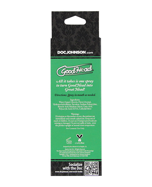 Goodhead Wet Head Dry Mouth Spray - 2 Oz Doc Johnson