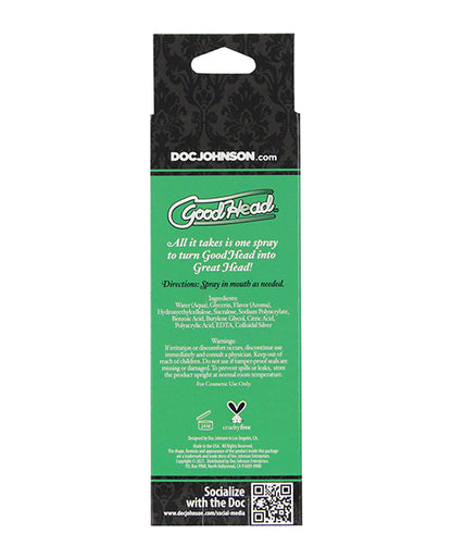 Goodhead Wet Head Dry Mouth Spray - 2 Oz Doc Johnson