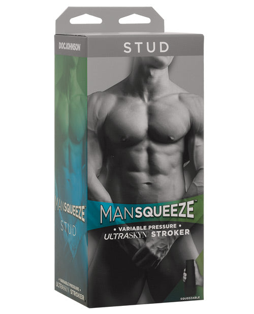 Man Squeeze Stud Ass - Vanilla Doc Johnson