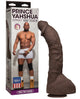 Prince Yahshua Ultraskyn 10.5" Cock - Chocolate Doc Johnson