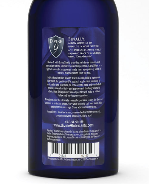 Divine 9 Lubricant - 250 ml Carrashield Labs INC