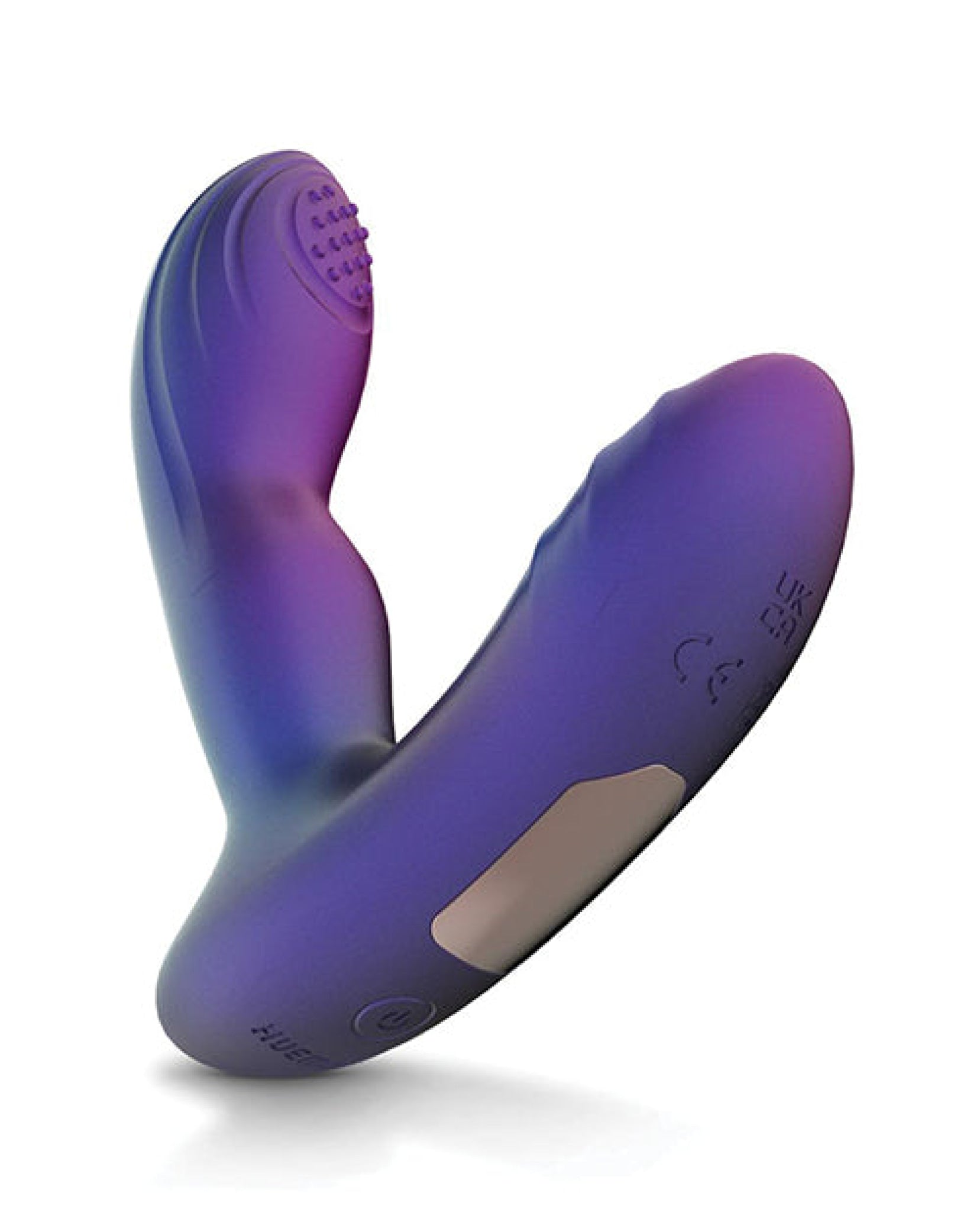 Hueman Galaxy Tapping Butt Plug - Purple One-dc
