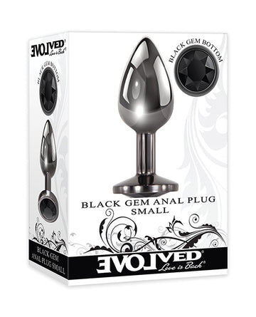 Evolved Black Gem Anal Plug Evolved Novelties INC