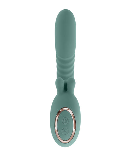 Evolved Thrust into Ecstasy Thrusting Rabbit Vibrator - Mint