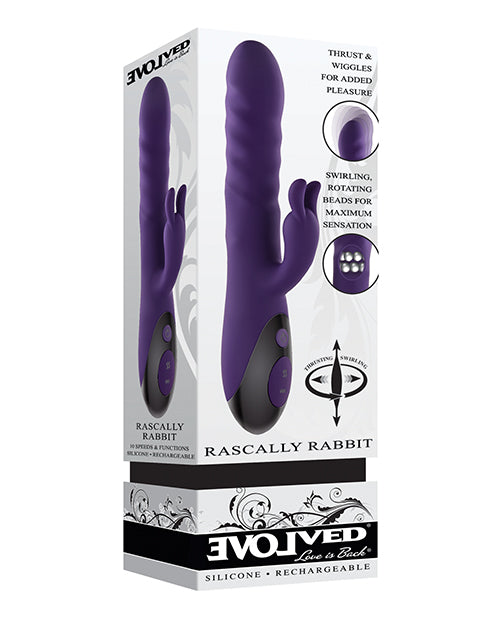 Evolved Rascally Rabbit - Purple Evolved Novelties INC vibrators