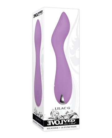 Evolved Lilac G Petite G Spot Vibe - Purple Evolved Novelties INC