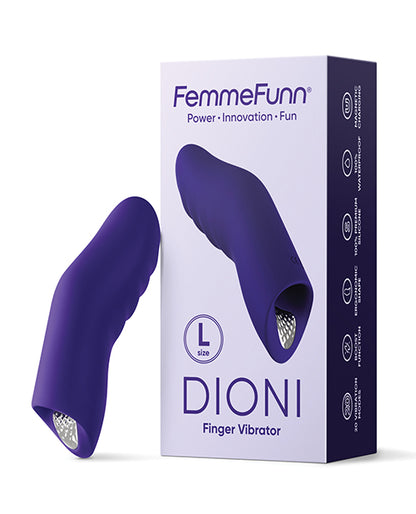 Femme Funn Dioni Wearable Finger Vibe - Dark Purple Vvole