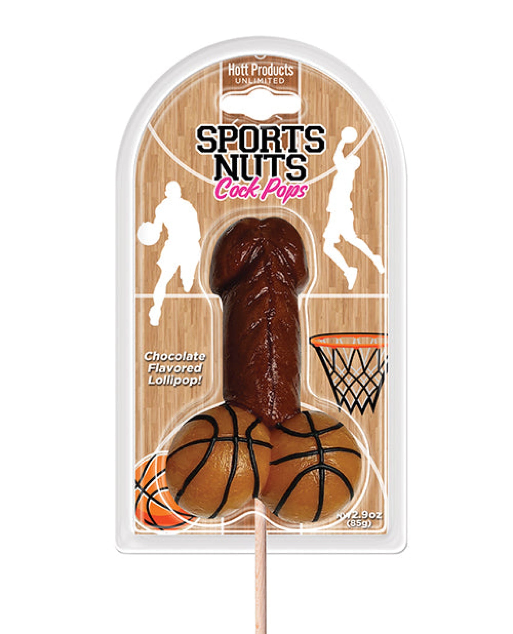 Sports Nuts Cock Pop Basketballs - Chocolate Hott Products