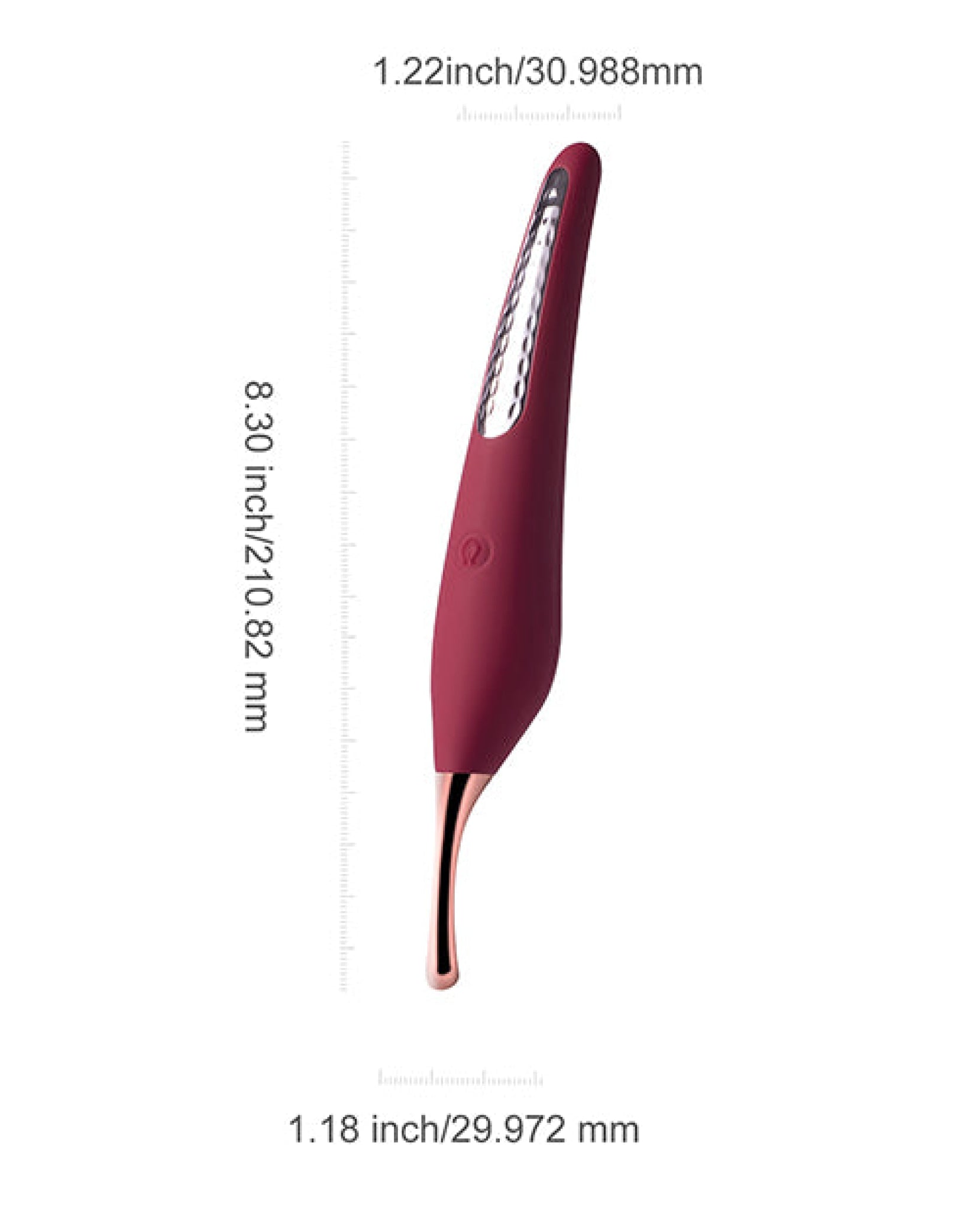 Ms. Honey Pinpoint Clit Vibrator & Nipple Stimulator - Red Wine Uc Global Trade