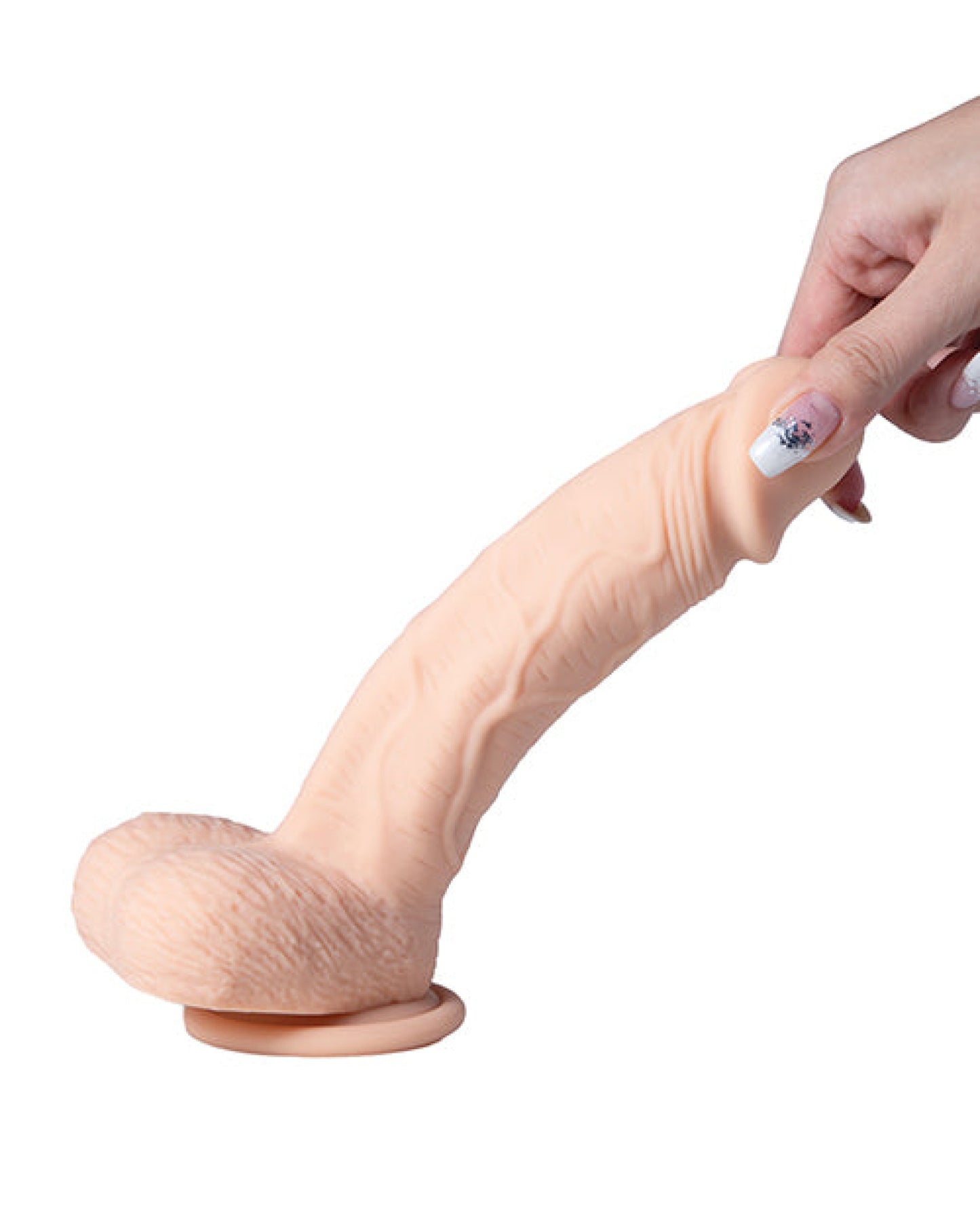 Paxton App Controlled Realistic 8.5" Vibrating Dildo - Ivory Uc Global Trade