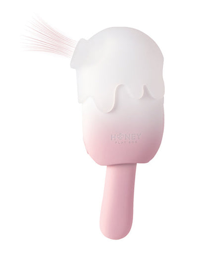 Bite Me Sucking, Tapping & Vibrating Cream Pop Stimulator - Pink/White Uc Global Trade INChoney Play B