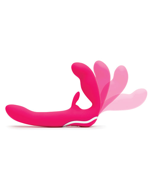 Happy Rabbit Strapless Strap on Rabbit Vibe - Pink Lovehoney C/o Wow Tech