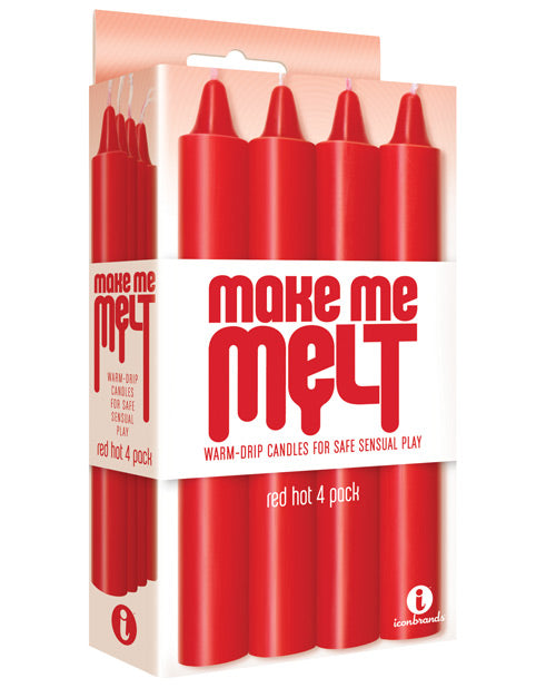 The 9's Make Me Melt Sensual Warm Drip Candles Icon Brands INC