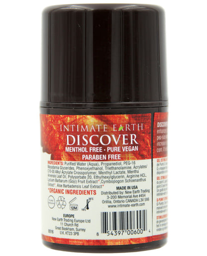 Intimate Earth Discover G-Spot Gel - 30 ml New Earth Trading LLC