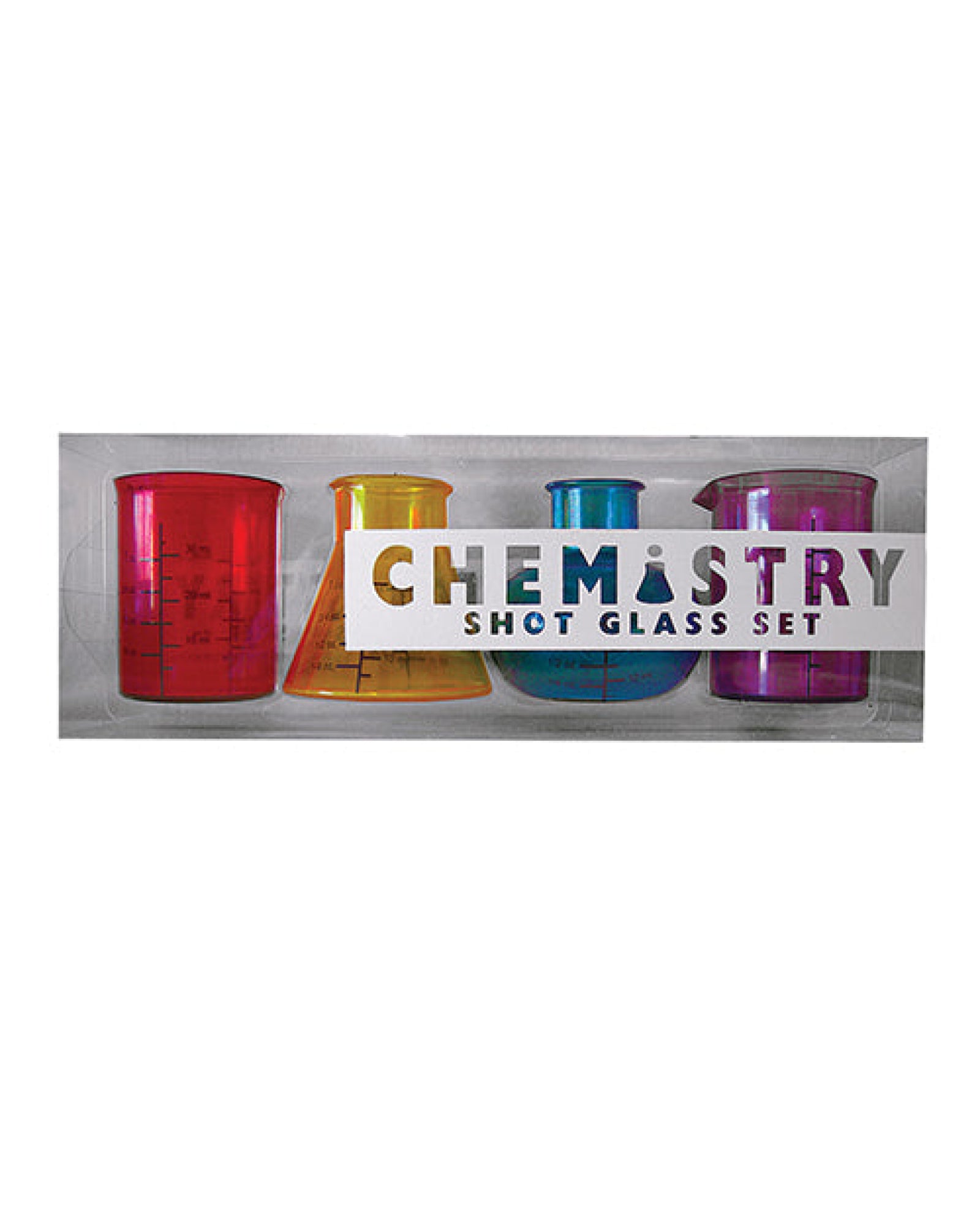 Chemistry Shot Glass Set - Set of 4 Kheper Games