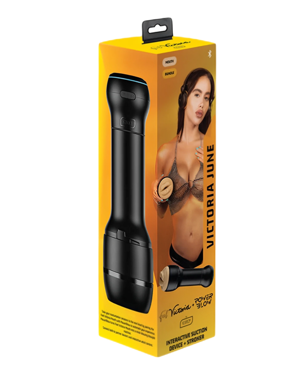 Kiiroo Feel Stars Collection Powerblow Mouth Combo Set - Victoria June