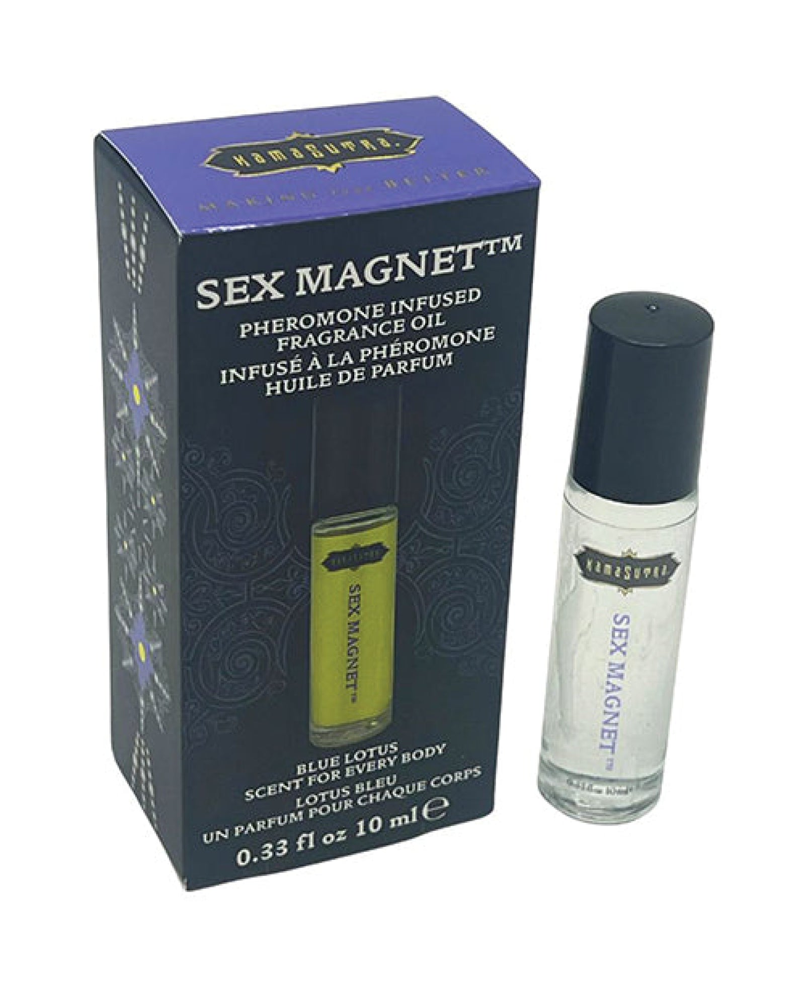 Kama Sutra Sex Magnet Pheromone Roll On Oil - Blue Lotus Kama Sutra