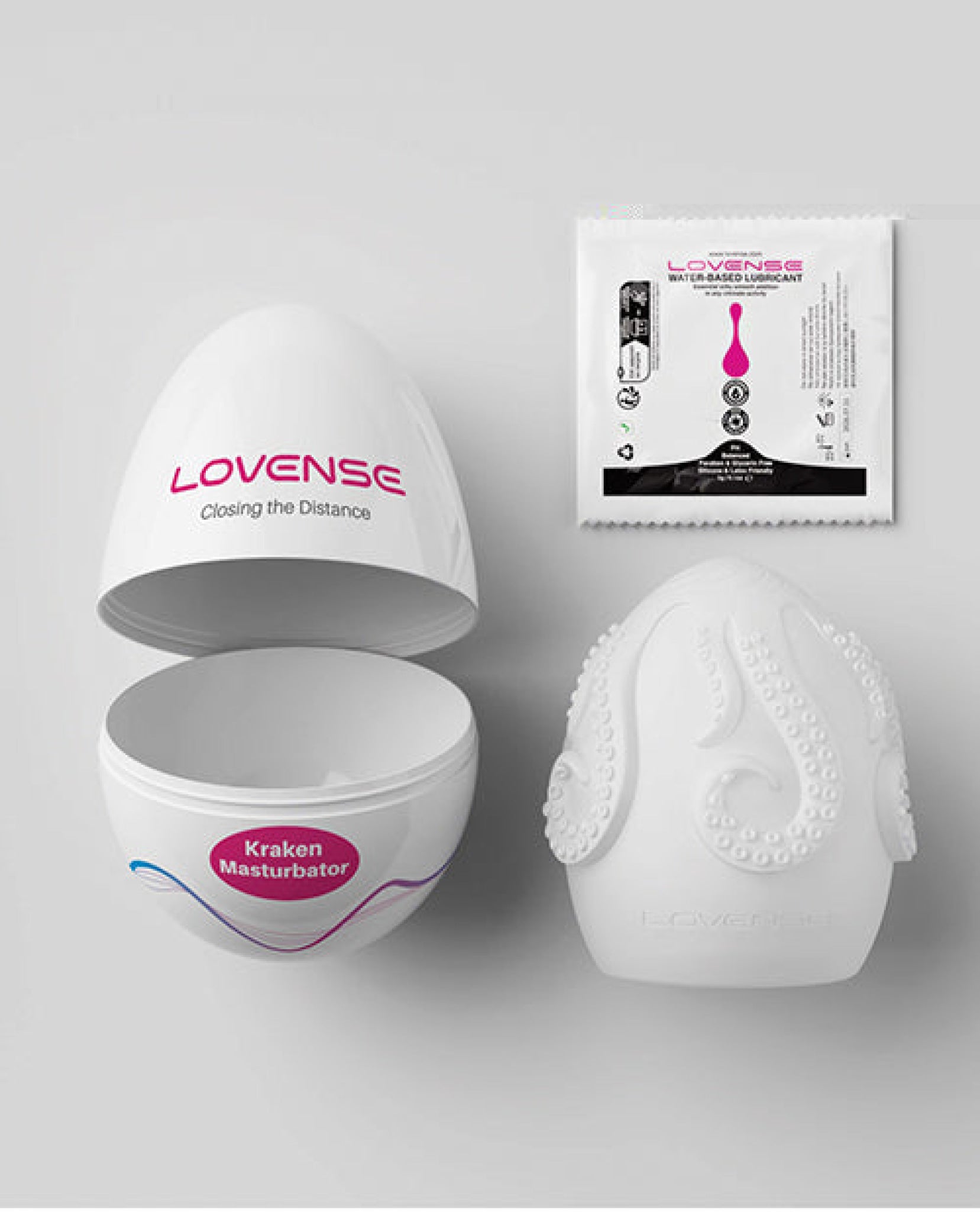 Lovense Kraken  Egg 6-pack - White Lovense®