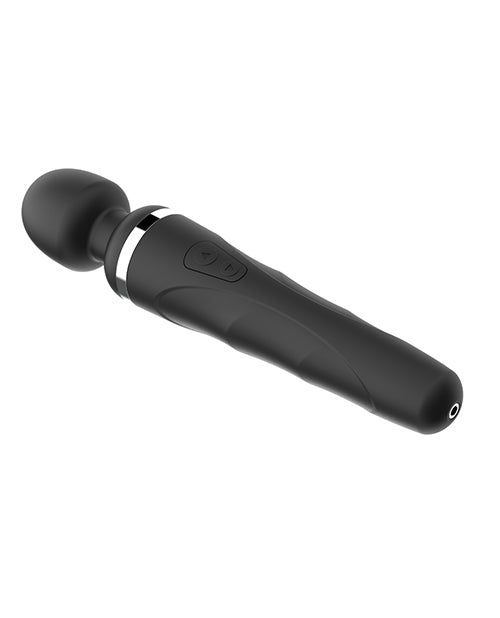 Lovense Domi 2 Flexible Rechargeable Mini Wand - Black Hytto Pte. Ltd.