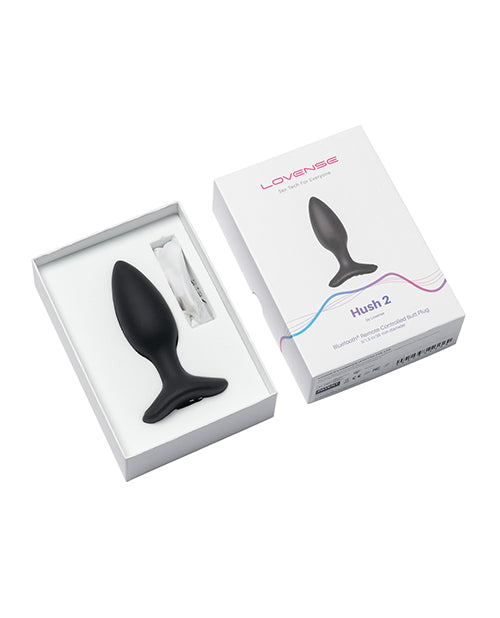 Lovense Hush 2 Butt Plug - Black JLD