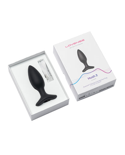 Lovense Hush 2 Butt Plug - Black JLD