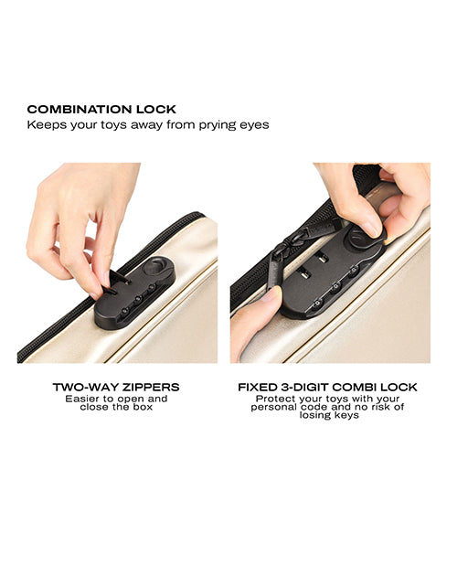 Dorcel Lockable Discreet Box - Lovely Planet