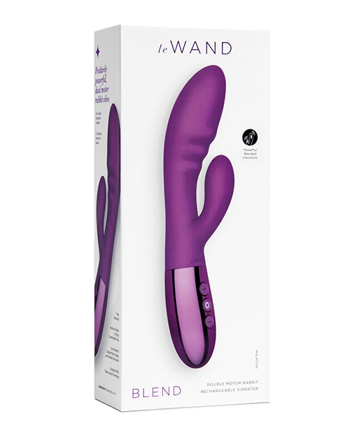 Le Wand Blend Double Motor Rabbit Rechargeable Vibrator Cotr INC vibrators