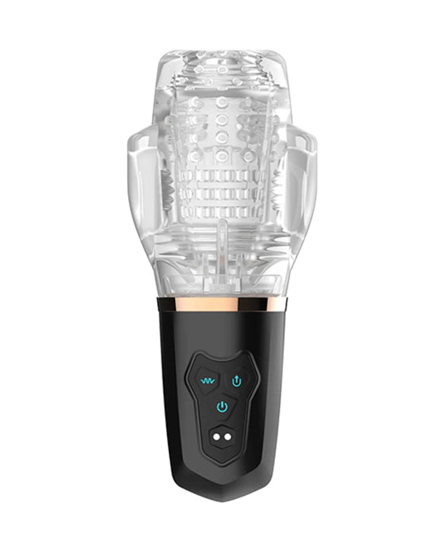 The Male Rose 2 Sucking & Vibrating Blow Job Sucker - Black Megga Mgt LLCDba The Male Rose